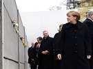 Oslav 25. výroí pádu Berlínské zdi se zúastnila i nmecká kancléka Angela...