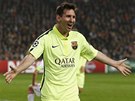OSLAVA 71. GÓLU V LIZE MISTR. Lionel Messi práv vyrovnal Raúlv rekord.