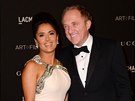 Salma Hayeková a Francois-Henri Pinault na LACMA Art + Film Gala (Los Angeles,...