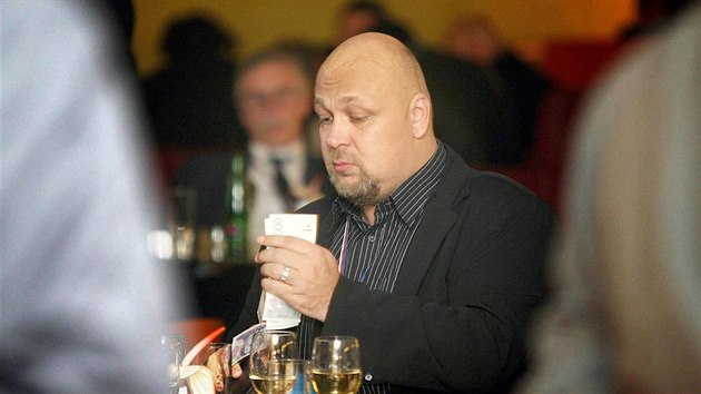 Patrik Oulick na archivnm snmku z kongresu ODS v Praze v roce 2009.