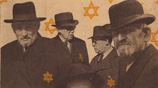 Ilustrace k antisemitské bro�u�e �Co víte o �idech�, její� vydání navázalo na...