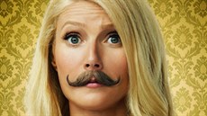 Gwyneth Paltrowová na plakátu k filmu Mortdecai