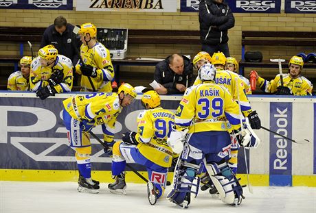 Utkání 20. kola hokejové extraligy: PSG Zlín - HC Verva Litvínov, 14. listopadu...