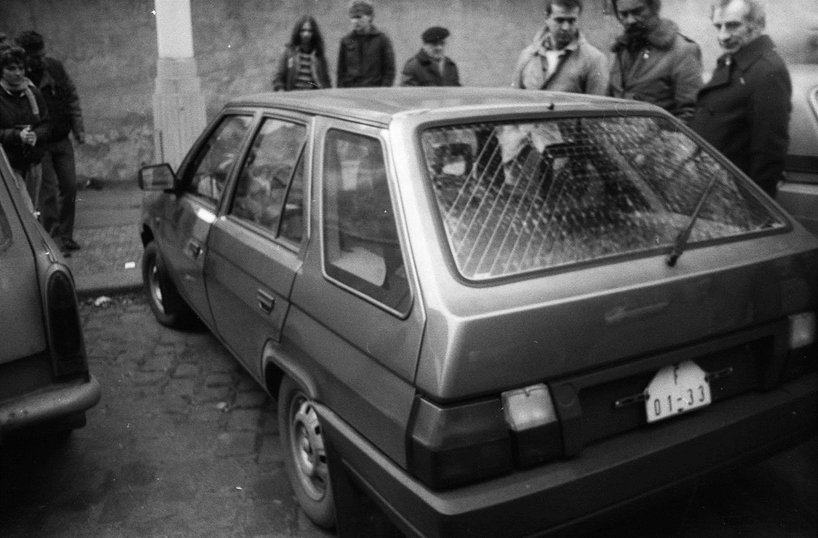 Prototyp �kody Forman v Praze na Malé Stran� na podzim 1987