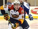 Kanadský hokejový talent Connor McDavid hrající OHL za Erie Otters se zranil a...