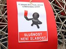 Také v Brn pili lidé prezidentovi Miloovi Zemanovi vystavit ervenou kartu.