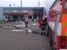 Výbuch v Paskov rozmetal okna budovy sídla firmy a celního úadu do...