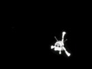První snímek modulu Philae po odpoutání od Rosetty (poízený aparaturou...