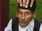 Nejmení mu svta andra Bahádur Dangi z Nepálu mí necelých 55 centimetr.