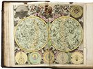 Vzácný barokní atlas svta z let 1710-40