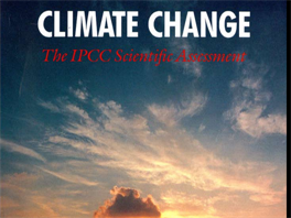 První zpráva IPCC - 1990