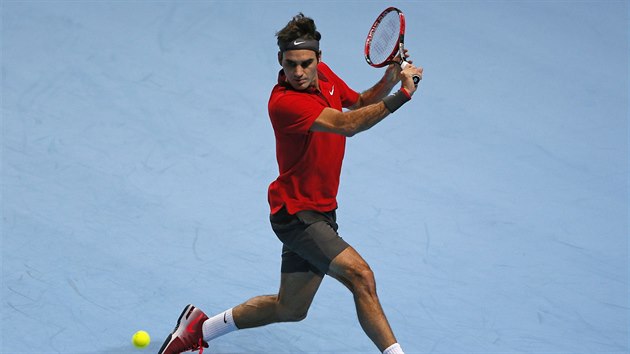 Roger Federer v transu. Zpsob, kterým vyídil Andy Murrayho asi nikdo v...