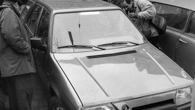 Prototyp �kody Forman v Praze na Mal� Stran� na podzim 1987