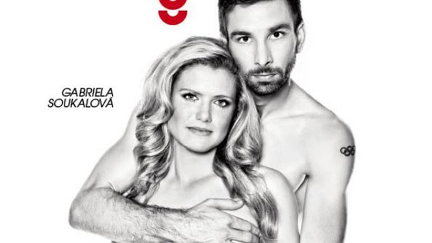 Petr Koukal a Gabriela Soukalová na obálce Magazínu DNES (20. listopadu 2014)
