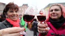 Svatomartinské víno se letos tradin oteve 11. listopadu.
