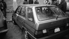 Prototyp �kody Forman v Praze na Malé Stran� na podzim 1987