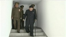 Severokorejský vdce Kim ong-un se po delí dob objevil na zábrech...