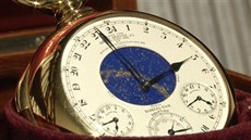 Zlaté kapesní hodinky Patek Philippe byly vydraeny za rekordní ástku. I s...