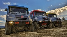 Tatrovky ambiciózního týmu Bonver Dakar Project 