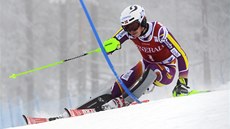 Henrik Kristoffersen  ve slalomu v Levi.