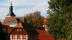 Panorama historického jádra Hohnštejn