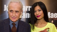 Tenorista José Carreras a houslová virtuoska Vanessa Mae v Praze