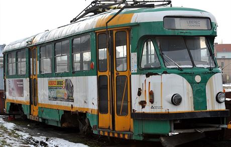 Tramvaj po zruení provozu v Ústí nad Labem slouila v Ostrav a poté v...