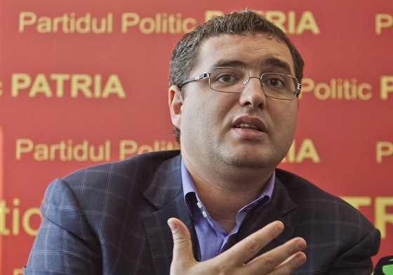 Renato Usatii, éf moldavské proruské strany Patria (28. listopadu 2014)