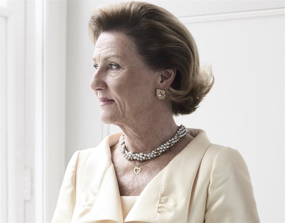 Norská královna Sonja (22. ledna 2011)