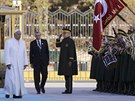 Pape Frantiek na oficiální návtv Turecka. (28. listopadu 2014)