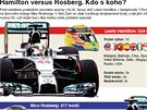 Kdo s koho Hamilton vs Rosberg