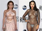 Jennifer Lopezová, Bleona a Heidi Klumová na American Music Awards