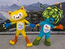 Maskoti olympijských her 2016 v Riu de Janeiro