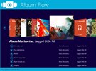 Aplikace Album Flow bude pehrávat vae hudební alba v prostedí virtuálního...