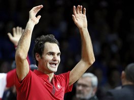 TOHLE MI CHYBLO. Roger Federer dosud Davis Cup nevyhrál. Po utkání ve Francii...