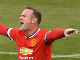 Wayne Rooney se svm Manchesterem United zavt na hit Arsenalu Londn.