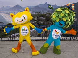 Maskoti olympijskch her 2016 v Riu de Janeiro