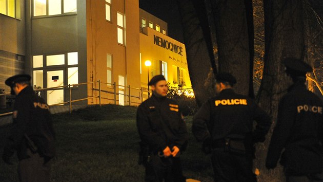Evakuace Nemocnice Havlkv Brod. (20. 11. 2014)