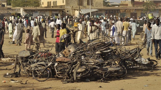 Nsledky teroristickho toku na meitu v nigerijskm mst Kano (28. listopadu 2014)
