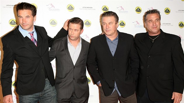 Brati Baldwinovi v roce 2010- zleva William, Stephen, Alec a Daniel.