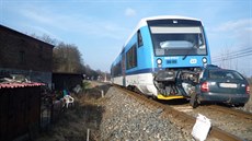 Vlak tlail fabii sto metr.