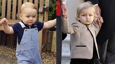 Princ George a Sacha Casiraghi