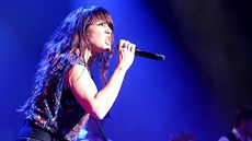 Francouzská zpěvačka Zaz během koncertu v pražském Fóru Karlín. (29.listopadu...