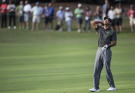 Tiger Woods byl ze svého výkonu frustrovaný.