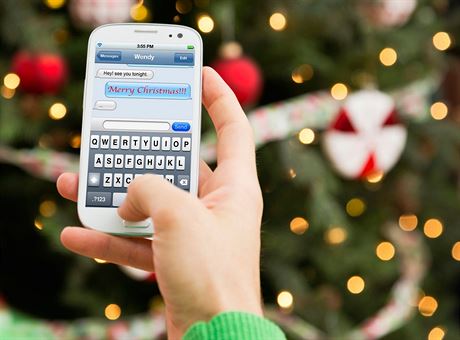 Vánoní SMS pání (ilustraní foto)