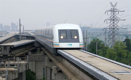 anghaj (na). Nejrychlej trasa svta, to je letitn linka Maglev v...