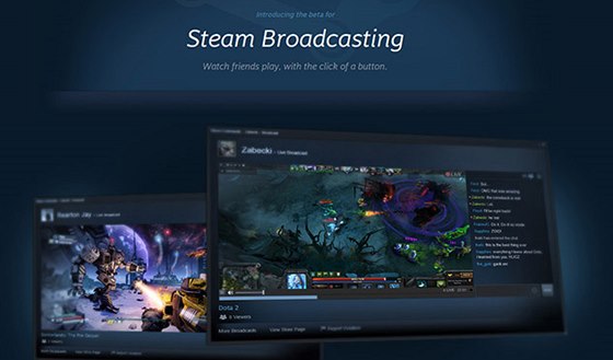 Steam Broadcasting