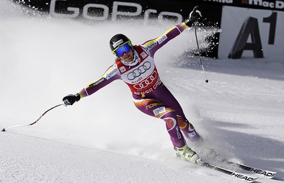 Kjetil Jansrud slaví triumf v superobím slalomu v Beaver Creeku.