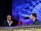 Barack Obama v poadu The Colbert Report (8. prosince 2014)
