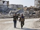 Pemergové v Kobani (19. listopadu 2014).